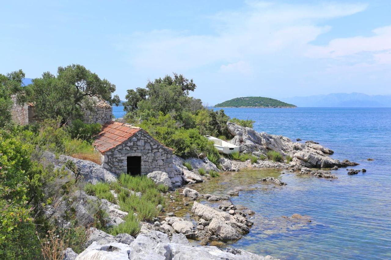 Apartments By The Sea Cove Pjestata, Peljesac - 10210 Janjina Kültér fotó